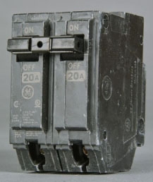 2 Pole Standard Trip Plug-In Circuit Breakers