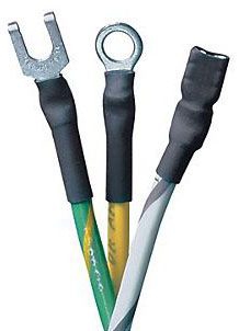 "Heat Shrink Thin,.06""Dia,YL,PK25"