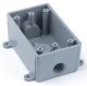 SGL-GANG WP T-BX 16.5CU PVC