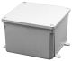 8 X 8 X 4 IN PVC JUNCTION BOX