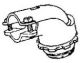 3/8 90D 2SCR FLX/BX CONN