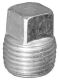 3-IN SQ HEAD PLUG