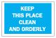 7X10 MAINTENANCE SIGN