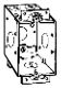 2-1/2 DP NM SWITCH BOX