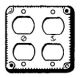 4SQ 1/2D CVR F/2-DPLXRCP