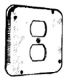 4-11/16SQ CVR 1DPLXRCPT