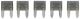 ATM MINI BLADE FUSE - 2 AMP  (5 in TIN)