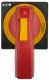 4.5IN RH HANDLE 8MM RED/YELLOW