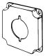 4-IN SQ 30/50A RCPT CVR