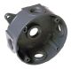 4IN RND SPLICE BOX GRY