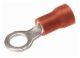 RING-  22- 16 AWG- VINYL, 1/4 STUD