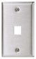 PLATE, WALL,SS,1-G,1PORT