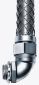"S-TITE CONN, 90 MALE, 2""W/MESH"