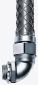 "S-TITE CONN, 90 MALE, 2"", W/MESH"