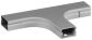 RACEWAY, L/R TEE, HBL2000 SERIES, GY
