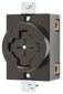 H/LOCK RCPT, 30A 600V, 3P4W