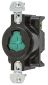 H/LOCK RCPT, 2P3W, 20A 125V