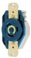 LKG RCPT, 20A/125V, L5-20R, BLUE