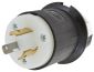 LKG PLUG, 20A 125V, L5-20P, B/W