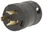 LKG VAL PLUG, 20A 250V, L6-20P, BK