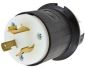 LKG PLUG, 20A 480V, L8-20P, B/W