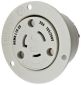 LKG FLG-RCPT, 20A 125/250V, L10-20R, WH