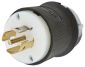 LKG PLUG, 20A 277/480V, L22-20P, B/W
