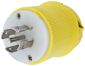 LKG PLUG,CM,20A 3PH120/208V,L21-20P,YL