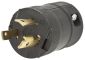 LKG PLUG, 30A 250V, L6-30P, BLK