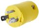 LKG VAL PLUG, CM, 30A 125V, L5-30P, YL