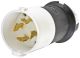LKG S/SHRD PLUG, 30A 3P 600V, L17-30P