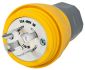 PLUG, W/TIGHT, 3P 30A 480V, L16-30P, YL