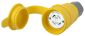 WT CONN,NEMA L18-30R,30A,120/208 3PY YEL
