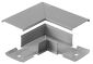 RACEWAY, 90 FLAT ELBOW, HBL3000 SER, GY