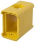 PORTABLE OUTLET BOX, BLANK, YELLOW