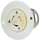 LKG FLG-RCPT, 15A 125V, L5-15R, WH