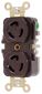 LKG DUP RCPT, 15A 277V, L7-15R, BR