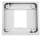 ADAPTER PLATE, 4-PLEX, WH