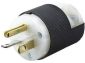 PLUG, 20A 125V, 5-20P, B/W