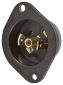 LKG FLG INLET,MIDGET 15A 125V,ML-2P, NM