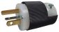 PLUG, HG, 20A 125V, 5-20P, B/W
