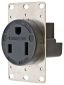 RCPT, 2P3W, 50A 125V, 5-50R, BK