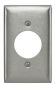 "WALLPLATE, 1-G, 1.60"", SS"