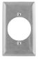 "WALLPLATE, 1-G, 2.15"", SS"