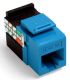 GIGAMAX CAT 5E UTP JACK 25PK, BLUE