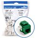 EXTREME CAT 6 UTP JACK 25PK, GREEN