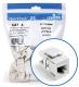 EXTREME CAT 6 UTP JACK 25PK, WHITE