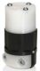 5-15R POWER IND CONN BLACK-WHITE