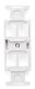4PORT QP DUPLEX 106 STRAP WH