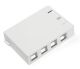 SURFACE MOUNT BOX 4-PORT WHITE